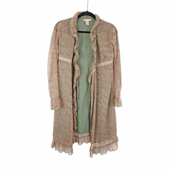 Free People Tie Up Floral Dress Small - Picture 5 of 6